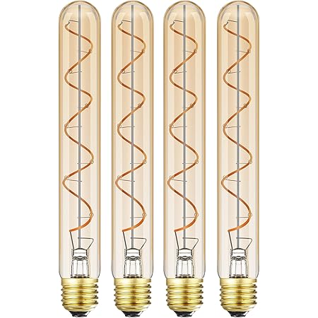 bombillo Vintage Spiral Long LED de Filamento