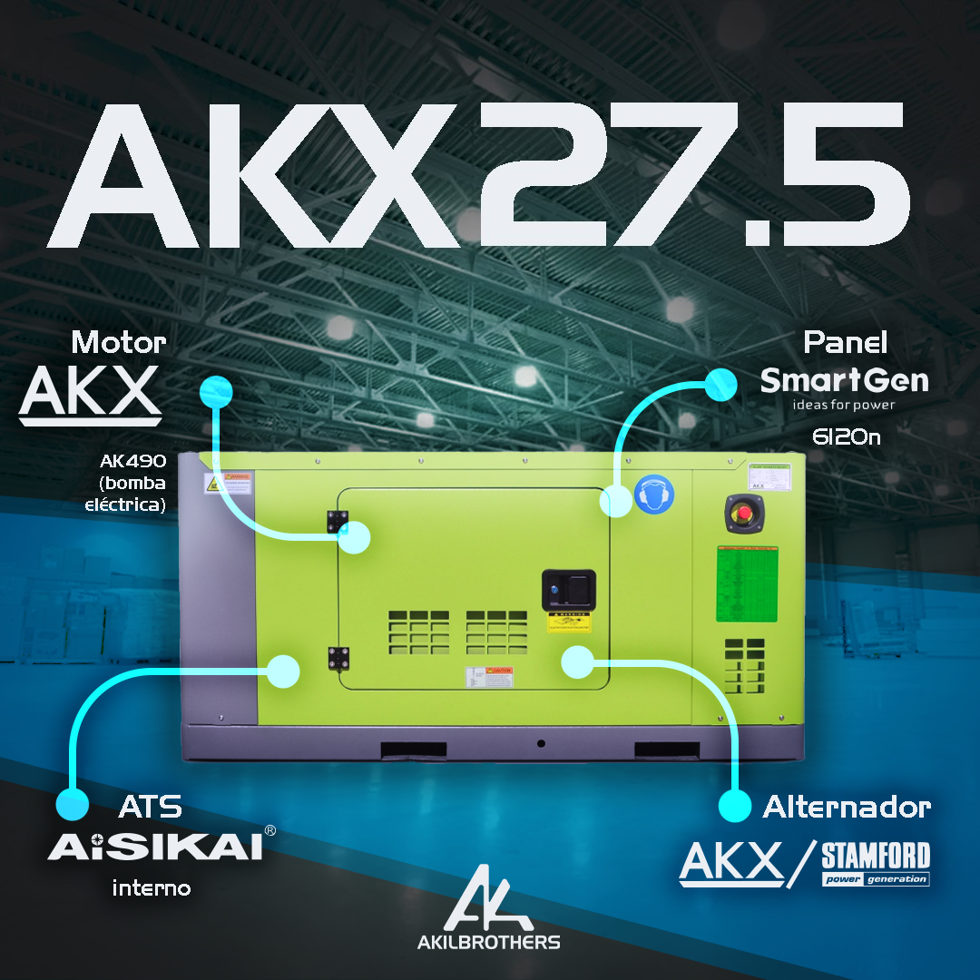 AKX generador electrico