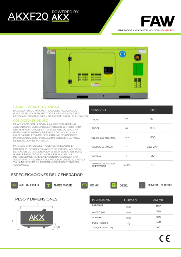 AKXFA20kVA