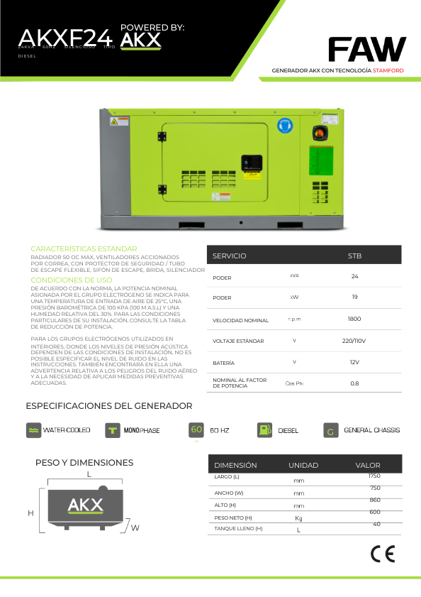 AKX 24kVA 