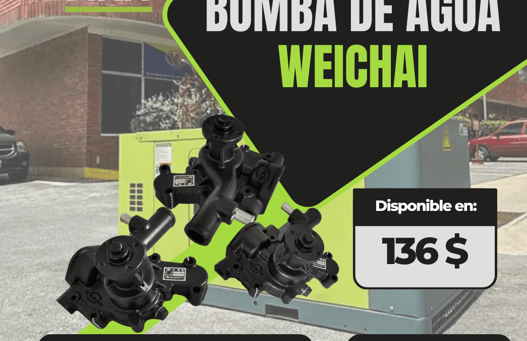 Bomba de agua weichai